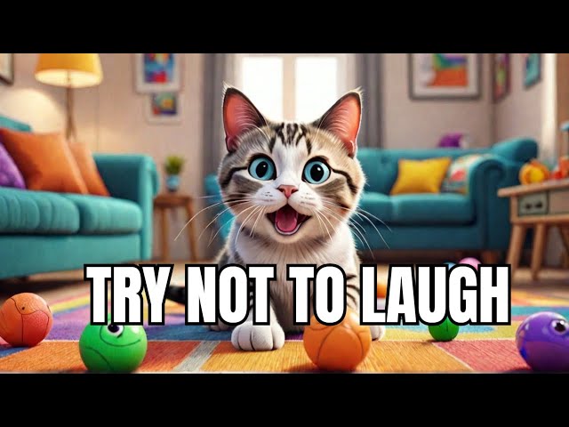 "Hilarious Cat Fails & Funny Moments That Will Make Your Day! 😹🐾", Try not to laugh