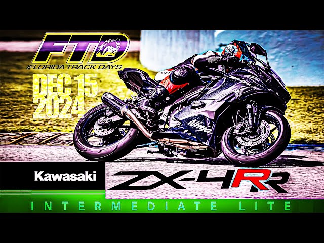 Florida Track Days – Kawasaki ZX-4RR – 12/15/24