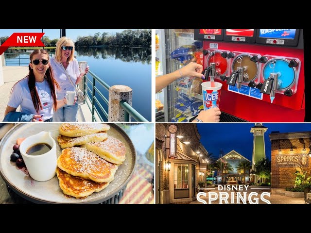 FLORIDA DISNEY WORLD VLOG: Celebration Town Breakfast, Cheap Drinks Food & Disney Springs 🇺🇸 2024