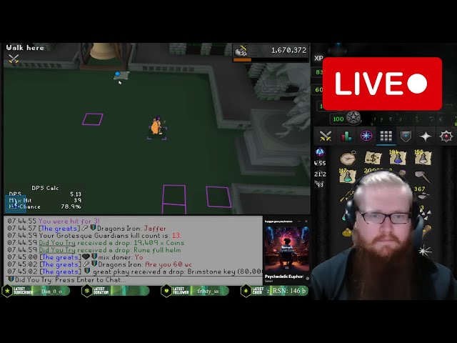 OLD SCHOOL RUNESCAPE Live Grind! 🏰 | Boss Fights, Questing & Money-Making Tips | Join Now! 🔴