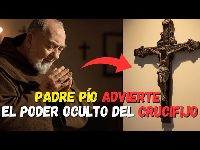 PADRE PÍO REVELA EL SECRETO DEL CRUCIFIJO QUE PUEDE PROTEGER TU HOGAR PARA SIEMPRE