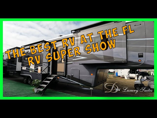 THE BEST RV at the Florida RV Super Show! Full Time RV Living Luxury!