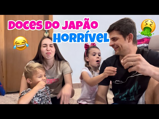 EXPERIMENTANDO DOCES JAPONESES EM FAMILIA PELA PRIMEIRA VEZ