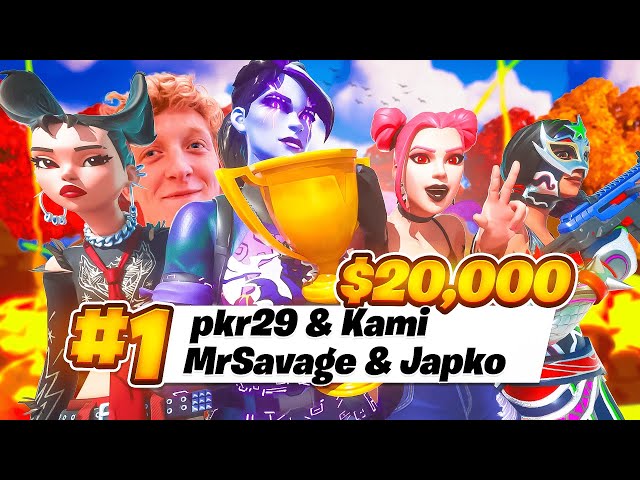 1ST ZERO BUILD CUP 🏆 ($20,000) w/ MrSavage, Kami & Japko | pkr29