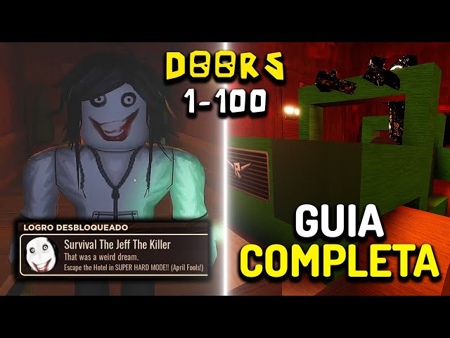 COMO PASAR DOORS "SUPER HARD MODE" 👁️ | GUIA COMPLETA | PUERTAS 1-100 | DOORS ROBLOX