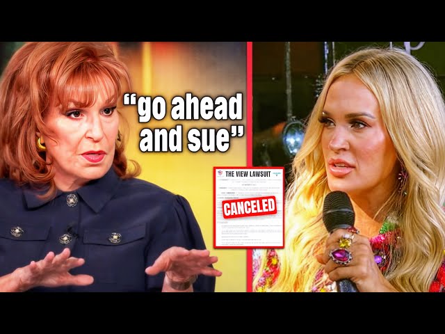 Joy Behar CANCELED From 'The View' After Carrie Underwood SUES The View Hosts with LAWSUIT Comments!