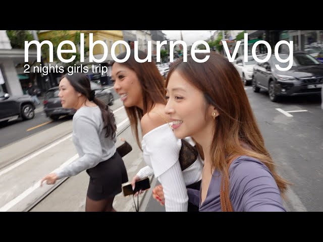 【Melbourne Vlog】🇦🇺☕️ Rainy weekend, cafe & wine bar, shopping, TAEYANG concert *we were sooo late* 😭