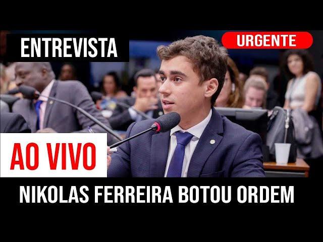 🔴 AO VIVO! NIKOLAS FERREIRA DEBATE SOBRE A COMISSÃO DA EDUCAÇÃO