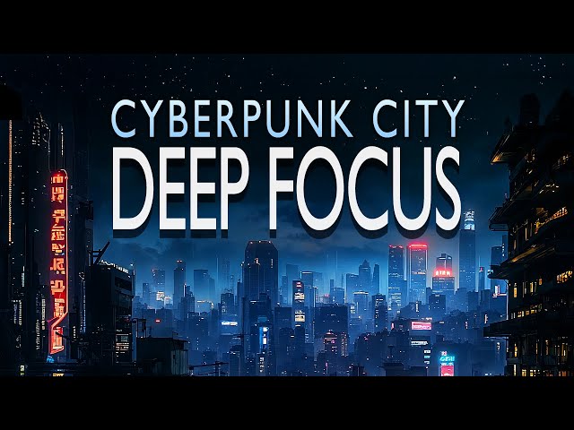 Cyberpunk City: Where Raindrops Meet Robots