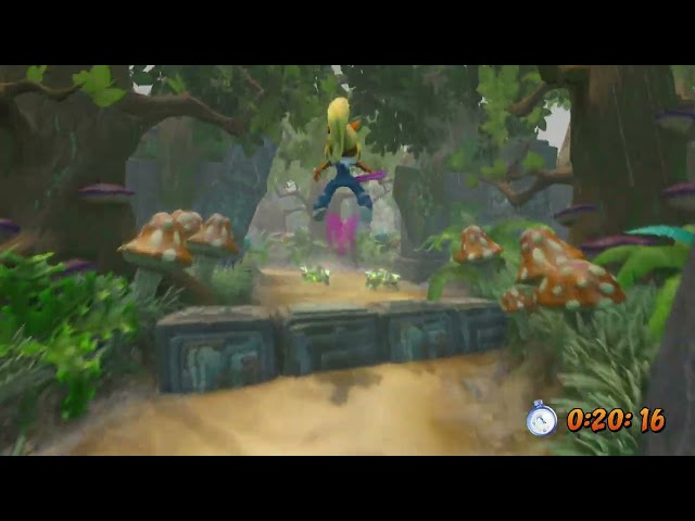 Crash Bandicoot 2 N. Sane Trilogy - Relic #01 Turtle Woods (Platinum) - 0:40,75