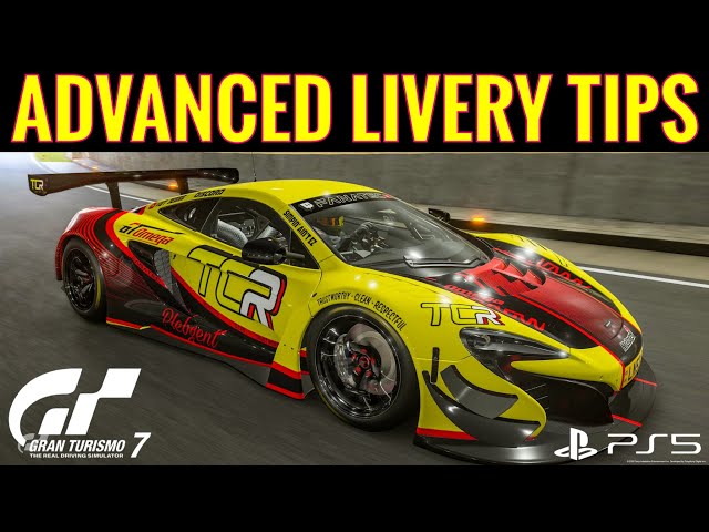 Gran Turismo 7 - Livery Editor Pro Tips