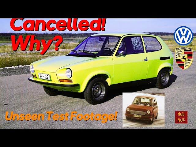 Cancelled, Forgotten Volkswagen! The EA266. Archive footage, fascinating story.