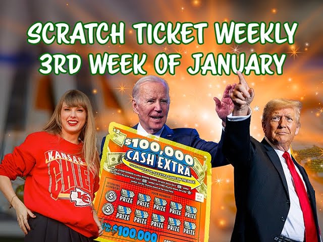 Scratch Ticket Weekly. Trump, Biden, and Taylor Swift