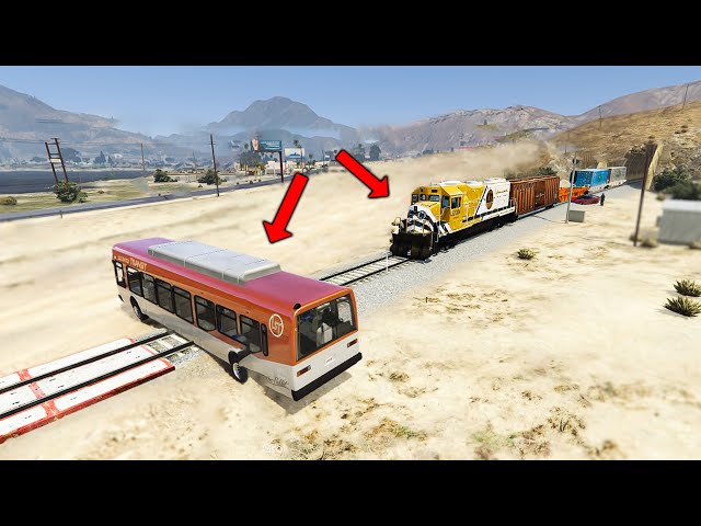 CAN YOU STOP THE TRAIN IN GTA 5 ?