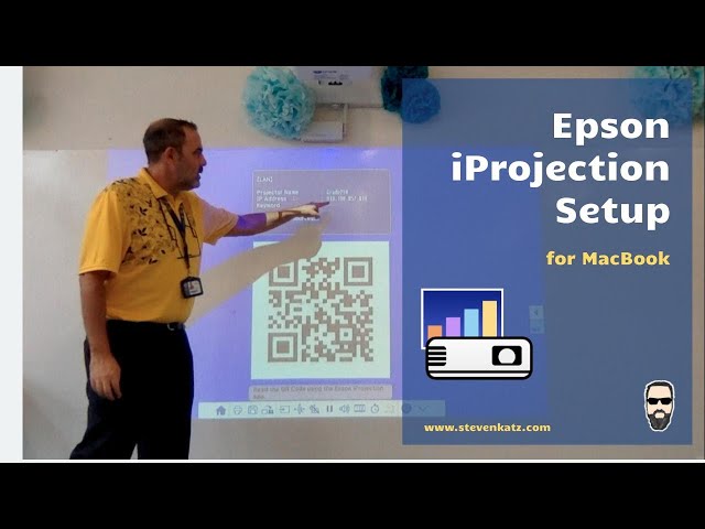 Connect your Mac with Epson iProjection