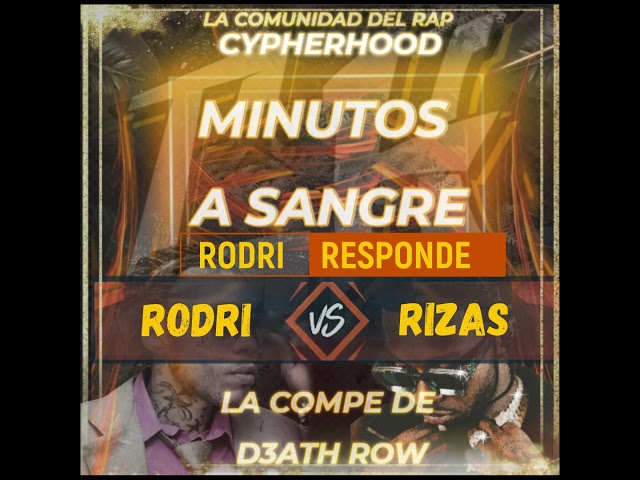 RODRI RESPONDE RIZAS EN LA FINAL DEATHROWCHAMPS VOL 15 #rap #hiphop #produccionrap #competenciaderap