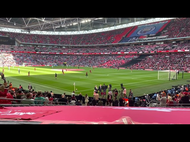 Liverpool fans sing Bob Marley - Three Little Birds at Wembley 🔴