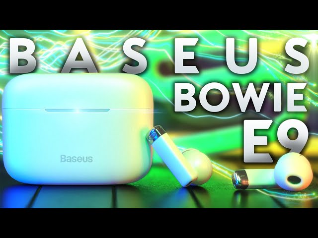 Наушники Baseus Bowie E9 - Мультипоинт. Игровой режим. Хороший звук!