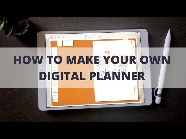 How to Make a Digital Planner | Digital Bullet Journal Tutorial