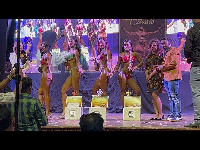 Khan Classic ( Women Bikini)👙 category ( D Fitness Vlogs ) Shah Auditorium ￼Delhi ￼2023