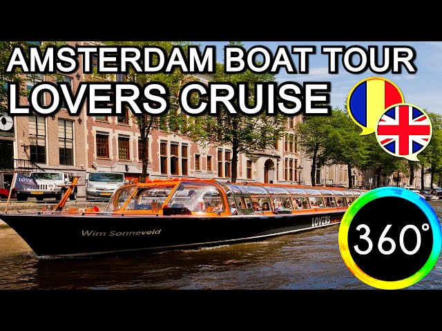 360° Video #Amsterdam Lovers Cruise Boat Trip Holland Virtual Tour Nederland Daniel Nelu Travel Vlog