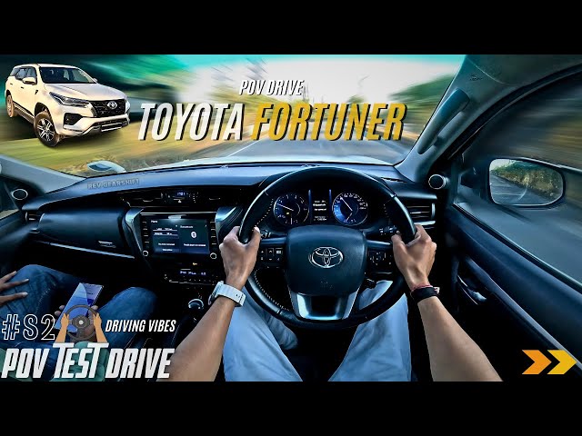 2025 TOYOTA FORTUNER | 2.8L 201BHP | POV Drive #82 | FORTUNER | 4K | REV GEARSHIFT #fortuner #toyota