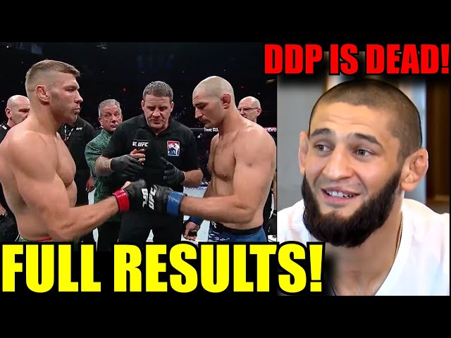 MMA Community Reacts to Dricus Du Plessis vs Sean Strickland and UFC 312 card,Khamzat warns DDP,Dana