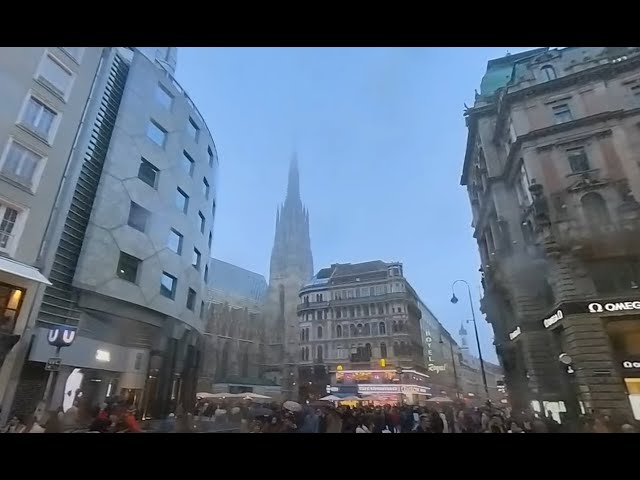 👻 Vienna, Austria 🇦🇹 - 360 gloomy walk during the Austrian National Day