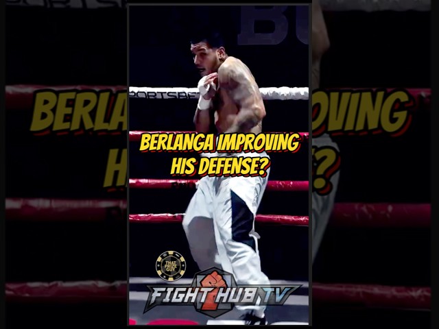 Edgar Berlanga BACK IN THE GYM, MASTERING his defense for comeback fight!