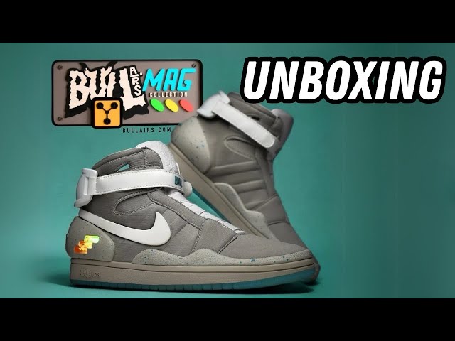 Epic Unboxing of the Back to the Future Bull Air Mag Shoe!