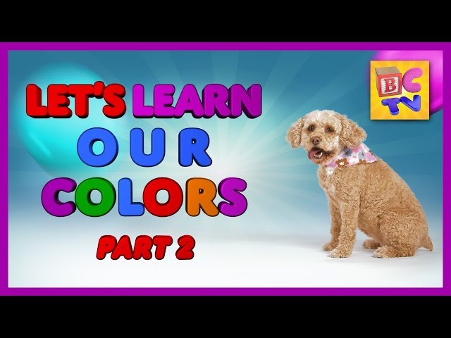 Learn Colors for Kids PART 2 | Teach Children Their Colours in English