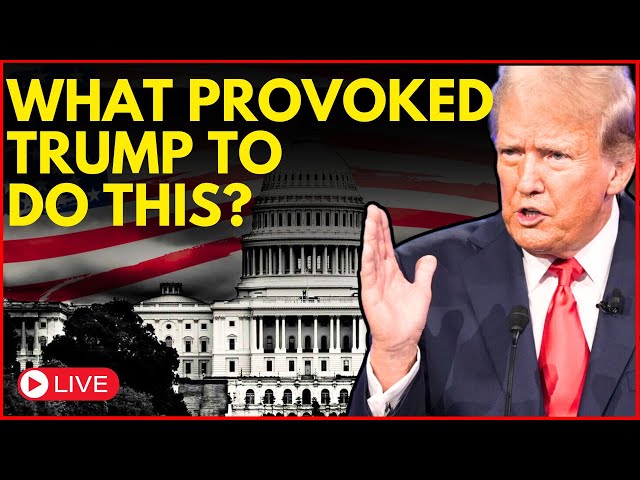 Donald Trump's Bold Remarks Shakes US | Trump's Fiery Speech LIVE | Trump LIVE | US Breaking News