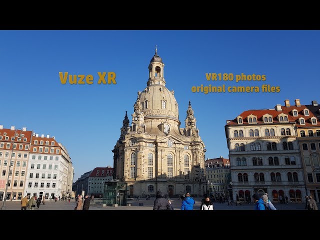 VR180 Vuze XR photos original camera output - upload 2880p