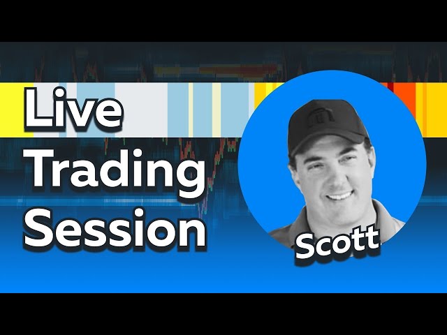 Live Day Trading Futures Setups with Icebergs and Stops  |  Scott Pulcini