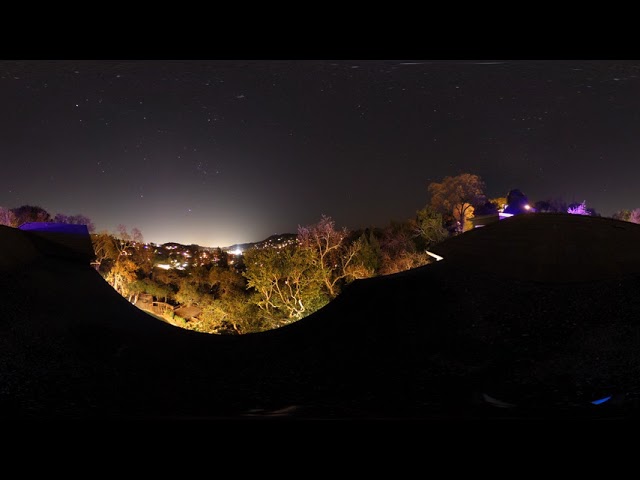 360/Timelapse Night Sky