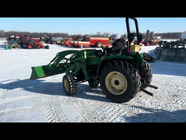 890-JOHN DEERE 4520 TRACTOR (SN# 255234)-TO SELL FEB 6-NEW PARIS, IN