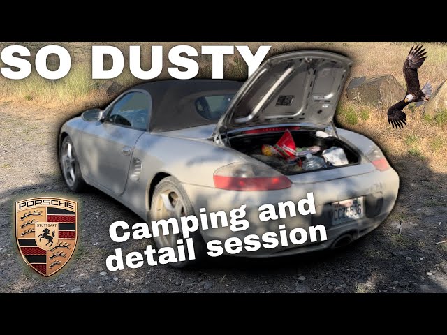 Detailing 986 Boxster - Exterior is DUSTY after camping