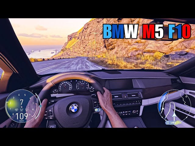 SUNSET Cruising with the BMW M5 F10!