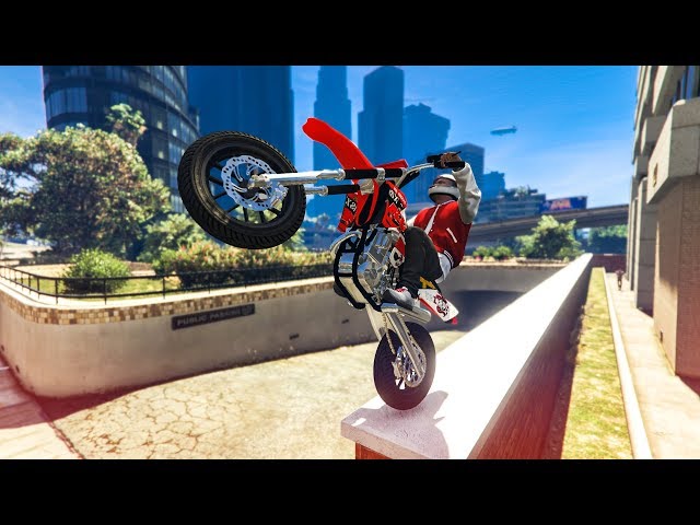 BEST GTA 5 STUNTS & FAILS! - (Funny Moments Compilation)