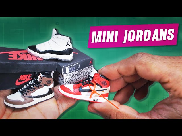 My Miniature Jordan Sneaker Collection - 1/6 Scale Shoes for Action Figures