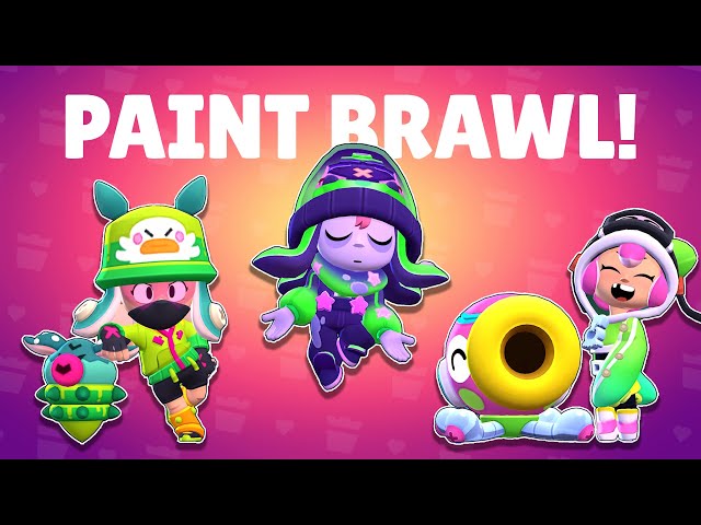 Paint Brawl skins for Sandy, Jacky and more!