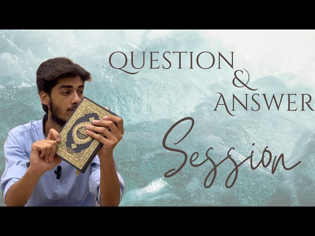 Question Answer session (better Muslim Confederation)