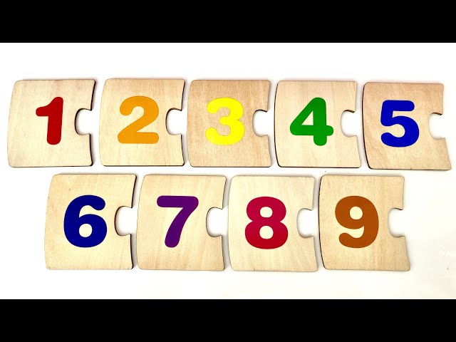 Best Toy Learning Video for Toddlers - Preschool Educational Farm Animals Puzzle! - Learn Numbers