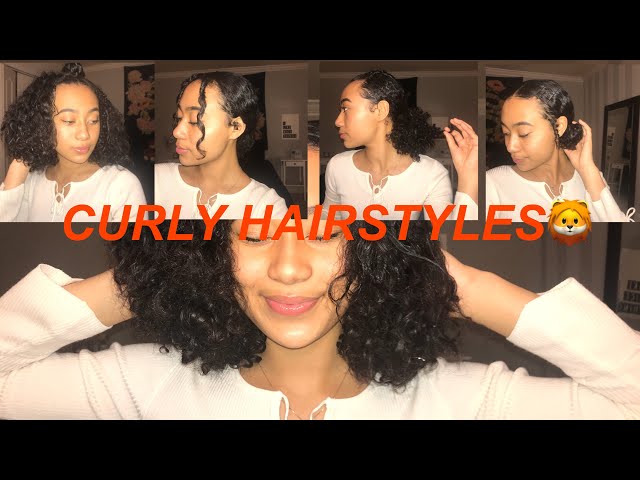 5 baddie hairstyles for short curly hair ♕ That’s so Rachel