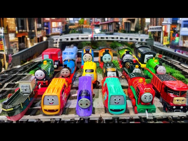 Thomas and Friends Tokyo Maintanance Factory for many unique toys Richannel Train Rainbow Kereta Api