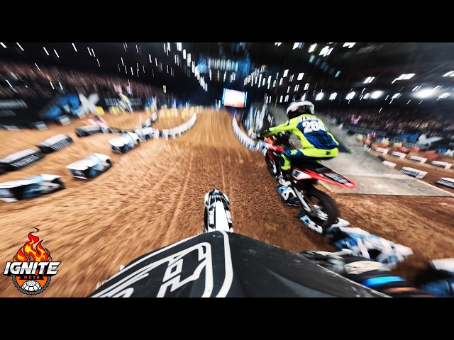 GoPro: 14 Year Old  Wins Arenacross in Birmingham!