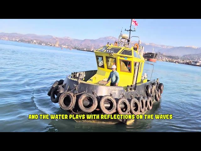 Tugboats in Action: Power, Precision, and Passion   #Tugboats, #MaritimeAdventure, #PortOperations