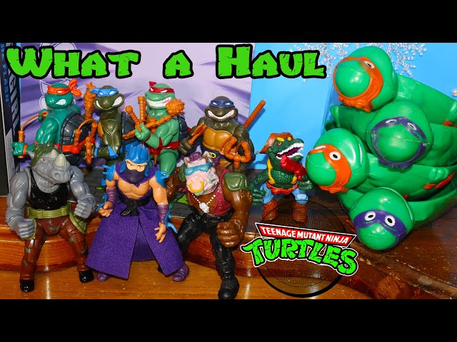 Teenage Mutant Ninja Turtles Figures Review Haul - Playmates, Vintage & More | Oh My Haul!