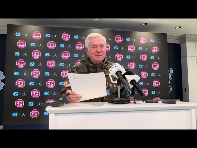 UNC Football: Mack Brown Wake Week Press Conference