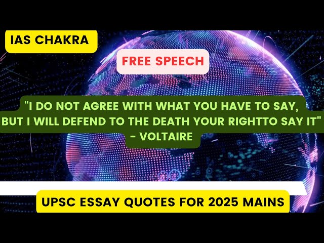 Inspiring quotes for Essay and Ethics Paper for Mains 2025 |UPSC 2025 Mains